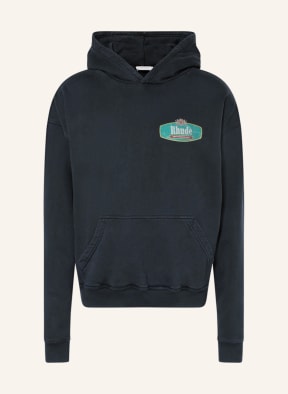 RHUDE Oversized hoodie, Color: BLACK (Image 1)
