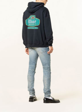 RHUDE Oversized hoodie, Color: BLACK (Image 1)