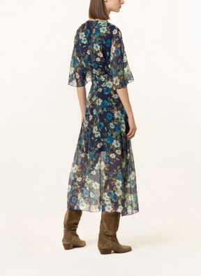 GUESS Wrap dress DAMIENNE , Color: DARK BLUE/ GREEN/ ECRU (Image 1)
