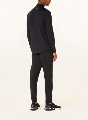 UNDER ARMOUR Long sleeve shirt UA RUSH™ COLDGEAR® with mesh, Color: BLACK (Image 1)