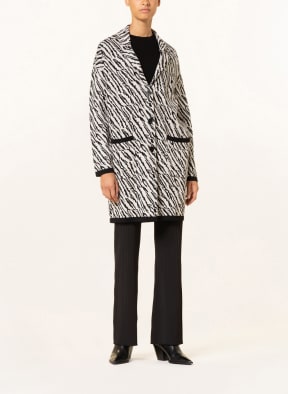 darling harbour Strickjacke, Farbe: CREME/ SCHWARZ (Bild 1)