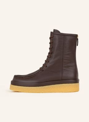 Chloé Plateau-Boots JAMIE, Barva: TMAVĚ HNĚDÁ (Obrázek 1)