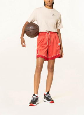 JORDAN Basketball shorts ESSENTIALS with mesh, Color: RED (Image 1)