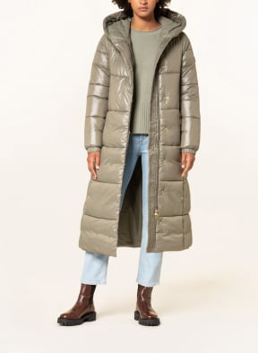 BARBOUR INTERNATIONAL Quilted coat ALDEA, Color: KHAKI (Image 1)