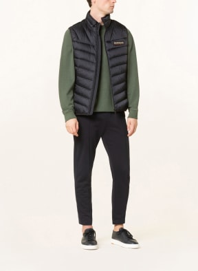 NAPAPIJRI Quilted vest AERONS, Color: BLACK (Image 1)