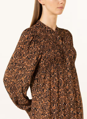 FREEQUENT Dress FQADNEY, Color: BLACK/ BROWN/ WHITE (Image 1)