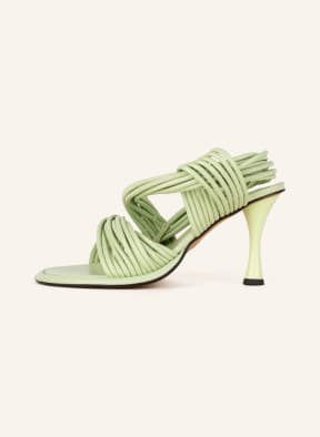 Proenza Schouler Sandals PIPE, Color: LIGHT GREEN (Image 1)