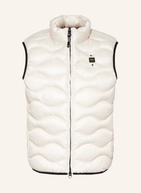 Blauer Steppweste mit SORONA®AURA-Isolierung, Farbe: WEISS (Bild 1)