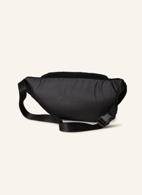 PUMA Waist bag made of teddy , Color: BLACK (Image 1)