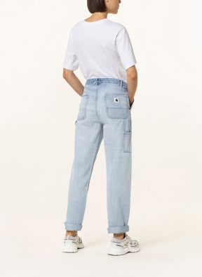 carhartt WIP Boyfriend jeans PIERCE, Color: 0147 blue light stone washed (Image 1)