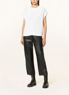 gina tricot Sweater vest WILMA, Color: WHITE (Image 1)
