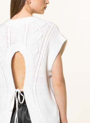 gina tricot Sweater vest WILMA, Color: WHITE (Image 1)