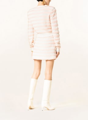 BALMAIN Knit skirt , Color: ECRU/ LIGHT PINK (Image 1)