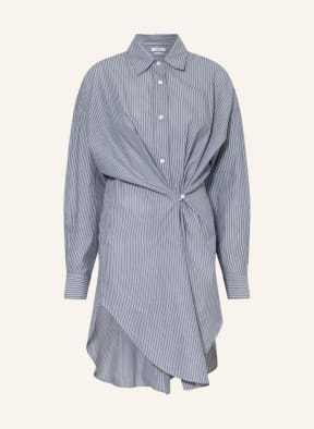 ISABEL MARANT ÉTOILE Oversized-Hemdblusenkleid SEEN, Farbe: BLAUGRAU (Bild 1)