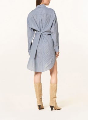 ISABEL MARANT ÉTOILE Oversized-Hemdblusenkleid SEEN, Farbe: BLAUGRAU (Bild 1)