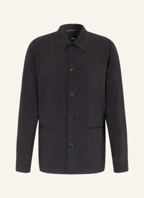Theory Overshirt, Color: BLACK (Image 1)