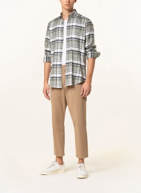 STROKESMAN'S Flanellhemd Modern Fit , Farbe: GRÜN/ WEISS/ DUNKELBLAU (Bild 1)