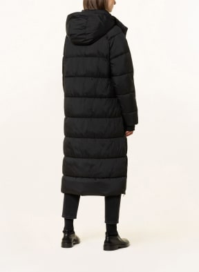 JOOP! Quilted coat with removable hood, Color: BLACK (Image 1)