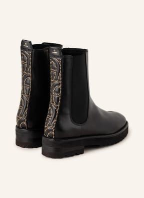 AIGNER Chelsea-Boots AVA mit Nieten, Farbe: SCHWARZ (Bild 1)
