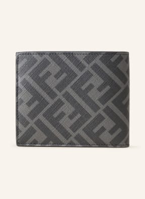 FENDI Wallet in black dark gray