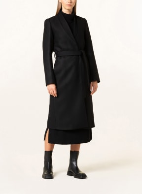 IVY OAK Wool coat CHRISTINA, Color: BLACK (Image 1)