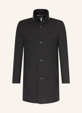 bugatti Coat with removable trim, Color: BLACK (Image 1)
