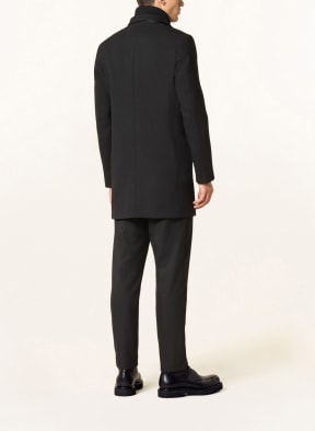bugatti Coat with removable trim, Color: BLACK (Image 1)