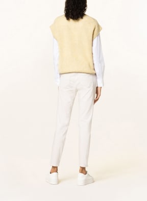 RAFFAELLO ROSSI Velvet pants NOMI , Color: WHITE (Image 1)