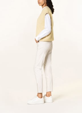RAFFAELLO ROSSI Velvet pants NOMI , Color: WHITE (Image 1)