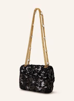 GUESS Crossbody bag VIRTUAL MINI with sequins, Color: BLACK (Image 1)