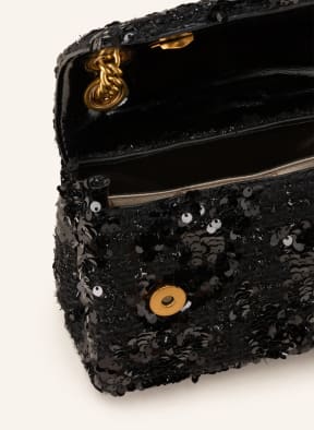 GUESS Crossbody bag VIRTUAL MINI with sequins, Color: BLACK (Image 1)