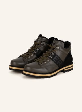 BOGNER Lace-up boots COURCHEVEL 11, Color: OLIVE/ BLACK (Image 1)