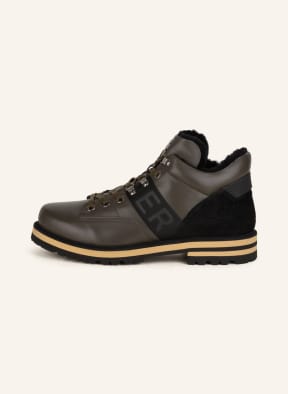 BOGNER Lace-up boots COURCHEVEL 11, Color: OLIVE/ BLACK (Image 1)