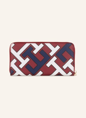 TOMMY HILFIGER Wallet ICONIC TOMMY, Color: DARK RED/ WHITE/ BLUE (Image 1)