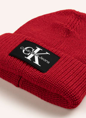Calvin Klein Jeans Hat, Color: RED (Image 1)