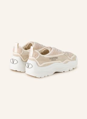 VALENTINO GARAVANI Sneakers GUMBOY with faux fur, Color: WHITE/ CREAM/ LIGHT PINK (Image 1)