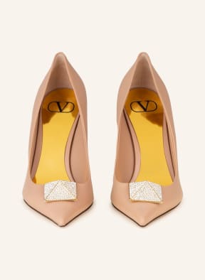 VALENTINO GARAVANI Pumps ONE STUD 100, Farbe: NUDE (Bild 1)
