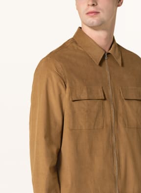 TIGER OF SWEDEN Cord-Overshirt NOEEL, Farbe: HELLBRAUN (Bild 1)