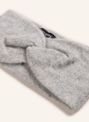 S.MARLON Headband in cashmere, Color: GRAY (Image 1)