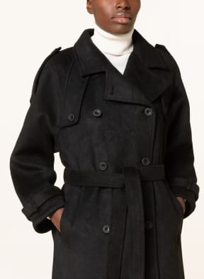 MEOTINE Trench coat BEA, Color: BLACK (Image 1)