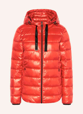 ESPRIT Steppjacke mit abnehmbarer Kapuze, Farbe: ROT (Bild 1)