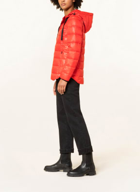 ESPRIT Steppjacke mit abnehmbarer Kapuze, Farbe: ROT (Bild 1)