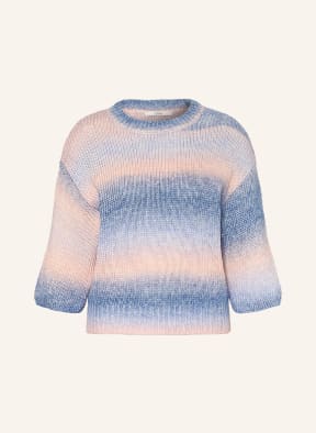 ESPRIT Pullover mit 3/4-Arm, Farbe: BLAU/ HELLROSA (Bild 1)