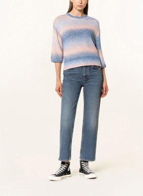 ESPRIT Pullover mit 3/4-Arm, Farbe: BLAU/ HELLROSA (Bild 1)
