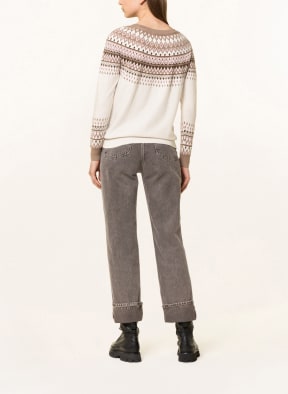 ESPRIT Pullover, Farbe: CREME/ ROSÉ/ HELLBRAUN (Bild 1)