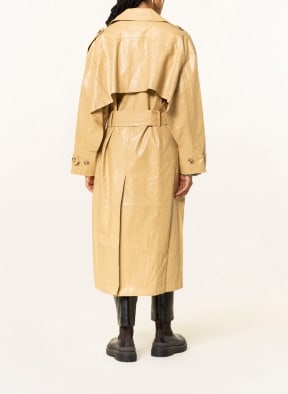 Lala Berlin Trench coat OLIVIA in leather look , Color: CAMEL (Image 1)