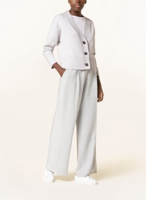 FFC Cardigan with cashmere, Color: LIGHT GRAY (Image 1)