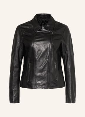 MILESTONE Lederjacke CAREN, Farbe: SCHWARZ (Bild 1)