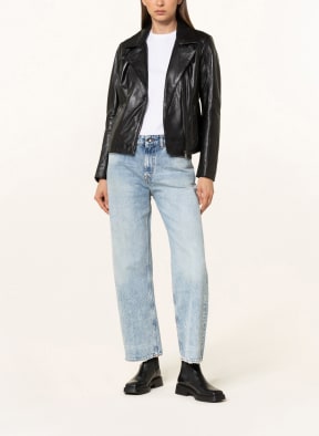 MILESTONE Lederjacke CAREN, Farbe: SCHWARZ (Bild 1)
