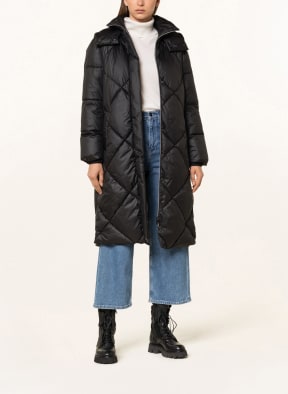 ESPRIT Collection Quilted coat, Color: BLACK (Image 1)